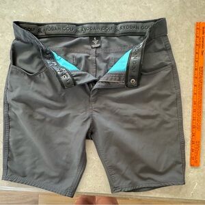 Gray Kyodan Golf Shorts